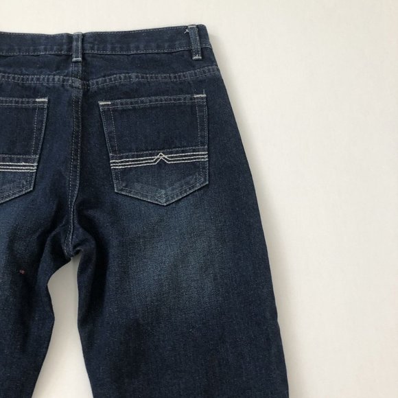 Buzz Cuts Jeans Women's 14 Blue Denim Straight Leg Pants Size 14 (28x28) - Picture 13 of 15